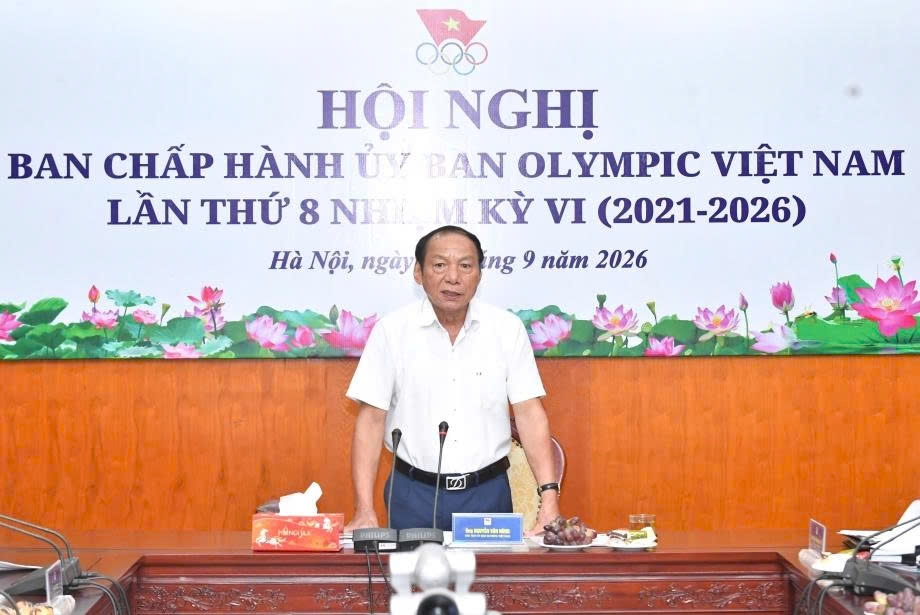 Tích cực chuẩn bị cho Đại hội Đại biểu Ủy ban Olympic Việt Nam nhiệm kỳ VII (2026 – 2031)